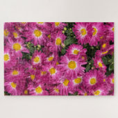 Chrysanten bloeiend in de herfst legpuzzel (Horizontaal)