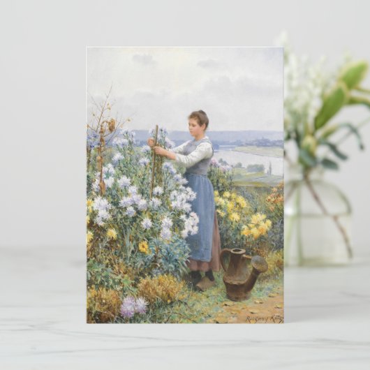 chrysanten | Daniel Ridgway Knight (Staand voorkant)