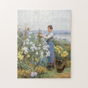chrysanten   Daniel Ridgway Knight Legpuzzel