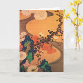 Chrysanten door een stroom kaart (Gele Bloem)