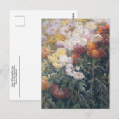 Chrysanten door Gustave Caillebotte Briefkaart (Voorkant / Achterkant)