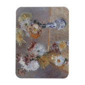Chrysanten door Gustave Caillebotte Magneet (Verticaal)