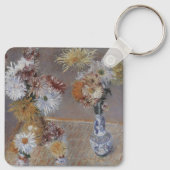Chrysanten door Gustave Caillebotte Sleutelhanger (Achterkant)