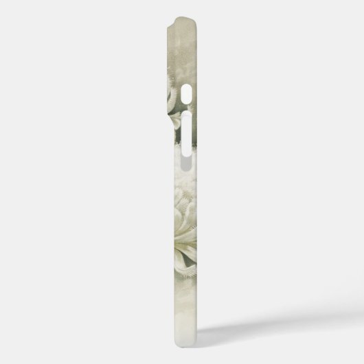 Chrysanten – Elegante  botanische Case-Mate iPhone Case (Achterkant / Links)