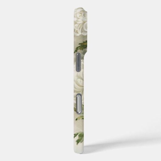 Chrysanten – Elegante  botanische Case-Mate iPhone Case (Achterkant / Rechts)
