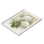 Chrysanten – Elegante botanische Notitieboek (Linkerzijde)