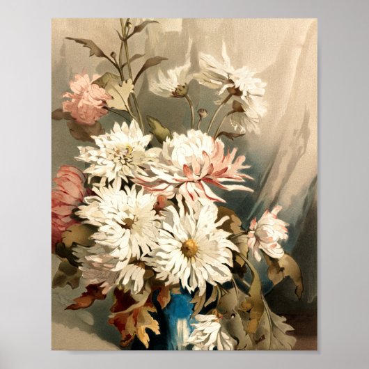 Chrysanten No. 5 Poster (Voorkant)
