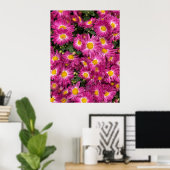 Chrysanten Poster (Thuiskantoor)