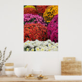 Chrysanten Poster (Keuken)