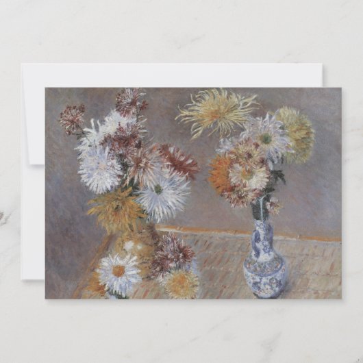 Chrysanten van Gustave Caillebotte (Voorkant)