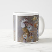 Chrysanten van Gustave Caillebotte Grote Koffiekop (Voorkant rechts)