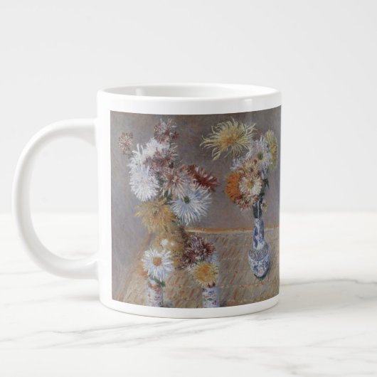 Chrysanten van Gustave Caillebotte Grote Koffiekop (Links)