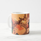 Chrysanthema met gesteente (1760) koffiemok (Voorkant links)