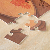 Chrysanthema met gesteente (1760) legpuzzel (Zijkant)