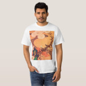 Chrysanthema met gesteente (1760) t-shirt (Voorkant volledig)