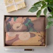 Chrysanthema met gesteente (1760) tissuepapier (Geschenk)