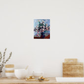Chrysanthema van Claude Monet Poster (Keuken)