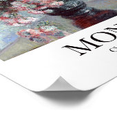 Chrysanthema van Claude Monet Poster (Hoek)