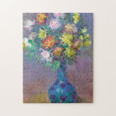 Chrysanthema van Claude Monet Puzzle Legpuzzel (Verticaal)