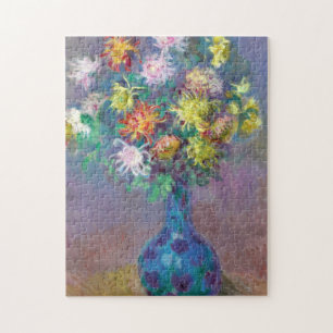 Chrysanthema van Claude Monet Puzzle Legpuzzel