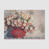 Chrysanthema van Claude Monet Tissuepapier (Voorkant)