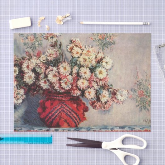 Chrysanthema van Claude Monet Tissuepapier (Craft)