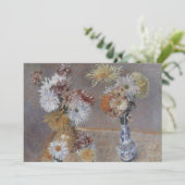 Chrysanthema van Gustave Caillebotte (Staand voorkant)