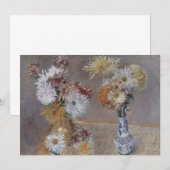 Chrysanthema van Gustave Caillebotte (Voorkant / Achterkant)