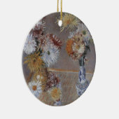 Chrysanthema van Gustave Caillebotte Keramisch Ornament (Rechts)