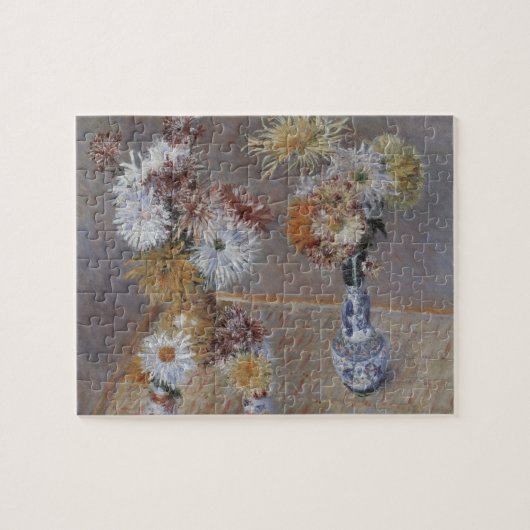 Chrysanthema van Gustave Caillebotte Legpuzzel (Horizontaal)