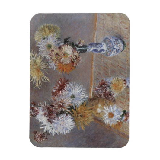Chrysanthema van Gustave Caillebotte Magneet (Verticaal)