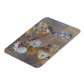 Chrysanthema van Gustave Caillebotte Magneet (Linkerzijde)