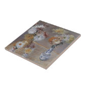 Chrysanthema van Gustave Caillebotte Tegeltje (Zijkant)