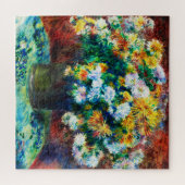 Chrysanthema van Pierre-Auguste Renoir Legpuzzel (Horizontaal)