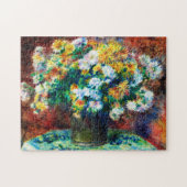 Chrysanthema van Pierre-Auguste Renoir Legpuzzel (Horizontaal)