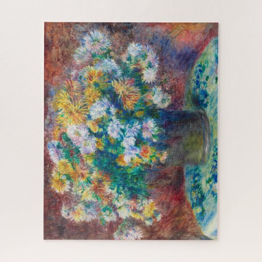 Chrysanthema van Pierre-Auguste Renoir Puzzle Legpuzzel (Verticaal)