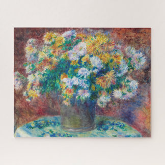 Chrysanthema van Pierre-Auguste Renoir Puzzle Legpuzzel