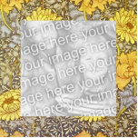 Chrysanthema van William Morris Staand Fotobeeldje<br><div class="desc">William Morris (24 maart 1834 - 3 oktober 1896) was een Engelse textielontwerper,  kunstenaar,  schrijver en socialist die banden heeft met de Pre-Raphaelite Brotherhood en de English Arts and Crafts Movement. Morris schreef en publiceerde poëzie,  fictie en vertalingen van oude en middeleeuwse teksten gedurende zijn hele leven.</div>