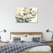 Chrysanthemae Canvas Afdruk (Insitu (Slaapkamer))