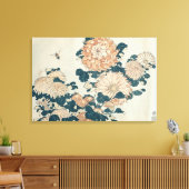 Chrysanthemae Canvas Afdruk (Insitu (Woonkamer))