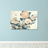 Chrysanthemae Canvas Afdruk (Insitu (Houten vloer))