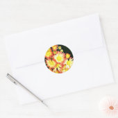 Chrysanthemae Ronde Sticker (Envelop)