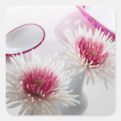 Chrysanthemae Vierkante Sticker (Voorkant)