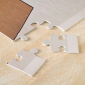 Chrysanthema's in een Blauwe Chinese Vase Legpuzzel (Zijkant)