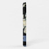Chrysanthema's, stromend water, Japanse Floral Case-Mate iPhone Case (Achterkant/rechts)