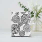 Chrysanthema's van de Japanse School Briefkaart (Staand voorkant)