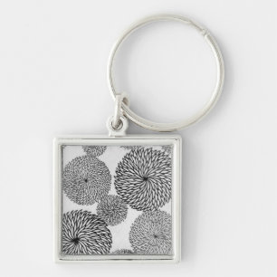 Chrysanthema's van de Japanse School Sleutelhanger