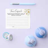 Chrysanthemu Time Capsule trouwdag kaart (Enkel)