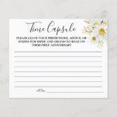 Chrysanthemu Time Capsule trouwdag kaart (Voorkant)