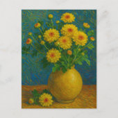 Chrysanthemum Ansichtkaart Briefkaart (Voorkant)